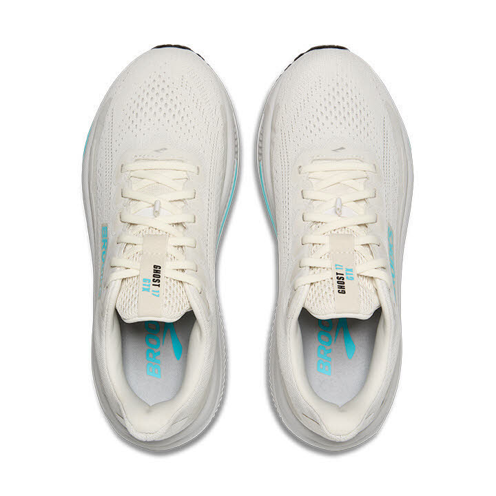 Brooks Ghost 17 GTX Damen Laufschuhe Joggingschuhe coconut/oyster/blue