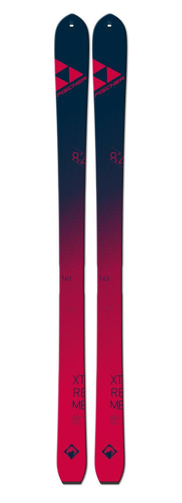 Fischer X-TREME 82 Tourenski OHNE Bindung u. Fell Einsteiger rot NEU