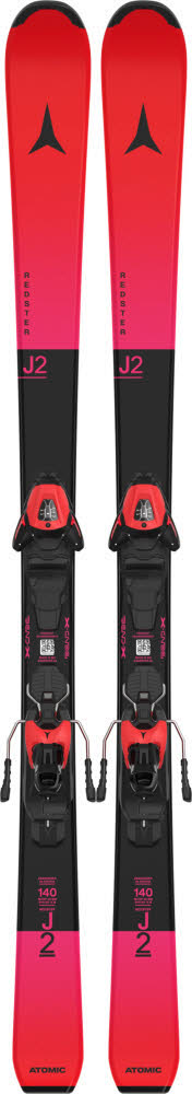 Atomic REDSTER J2 130-150 + L6 GW CA Kinder Ski Einsteiger 25/26 rot