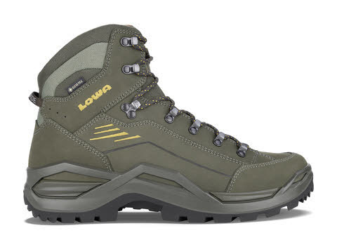 Lowa RENEGADE EVO GTX MID Trekkingschuh Wanderschuh Herren grün