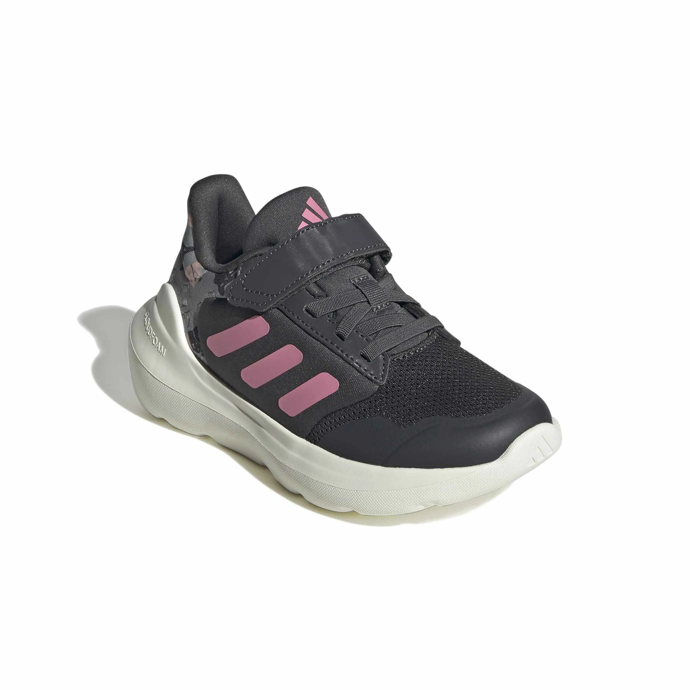 adidas Tensaur Run 3.0 EL Mädchen Sneaker Freizeitschuhe grau/weiß/pink