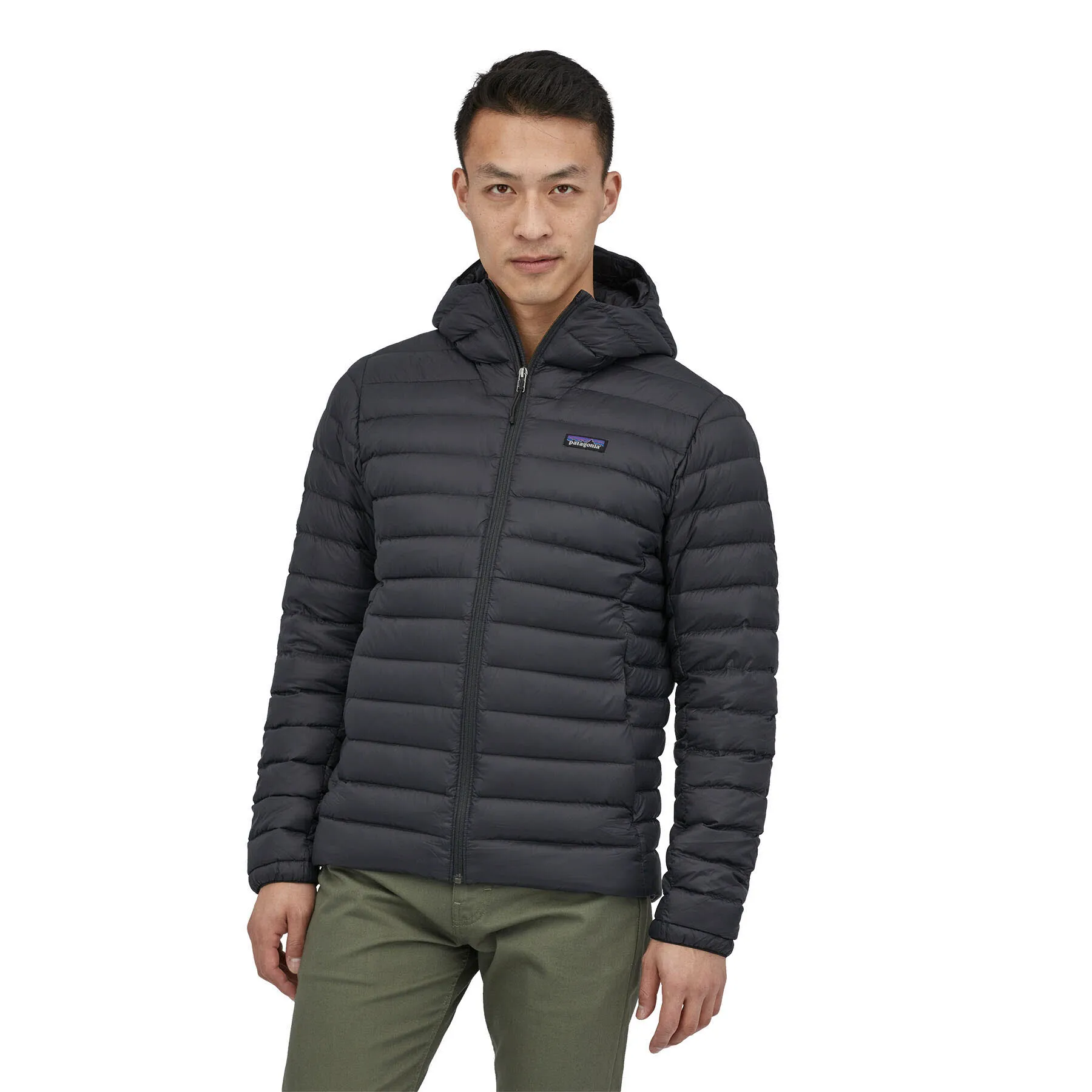 Patagonia Down Sweater Hoody Herren Daunenjacke Kapuzenjacke schwarz