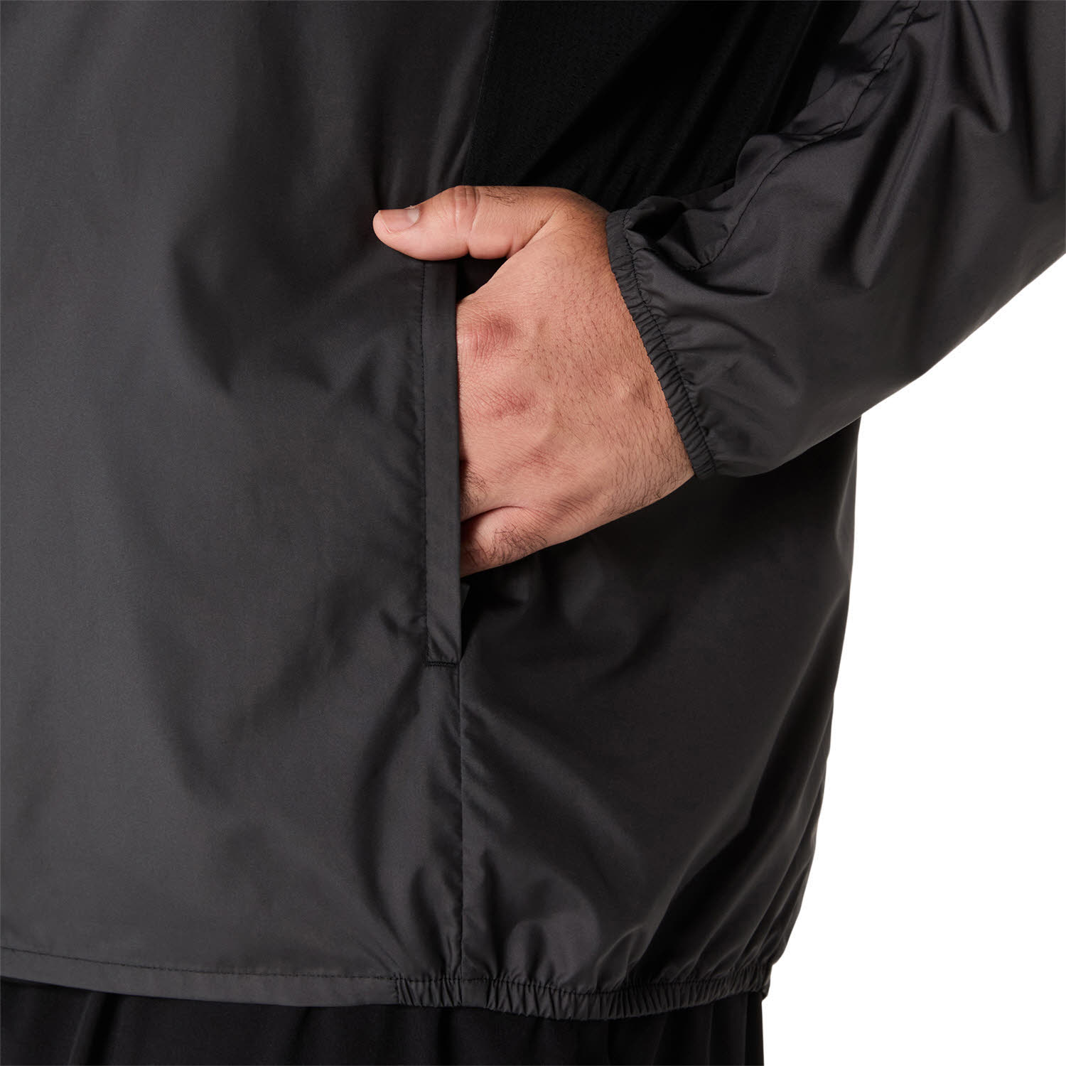 Asics CORE JACKET Herren Laufjacke Windjacke schwarz