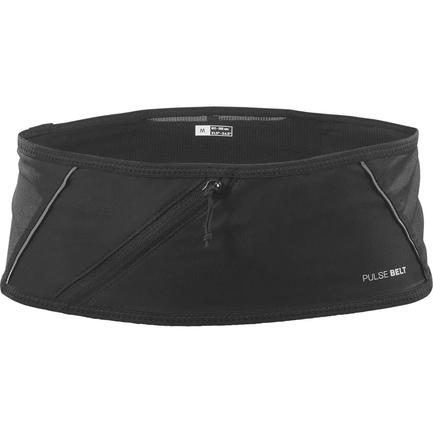 Salomon PULSE BELT BLACK M Unisex Bauchtasche Lauftasche schwarz