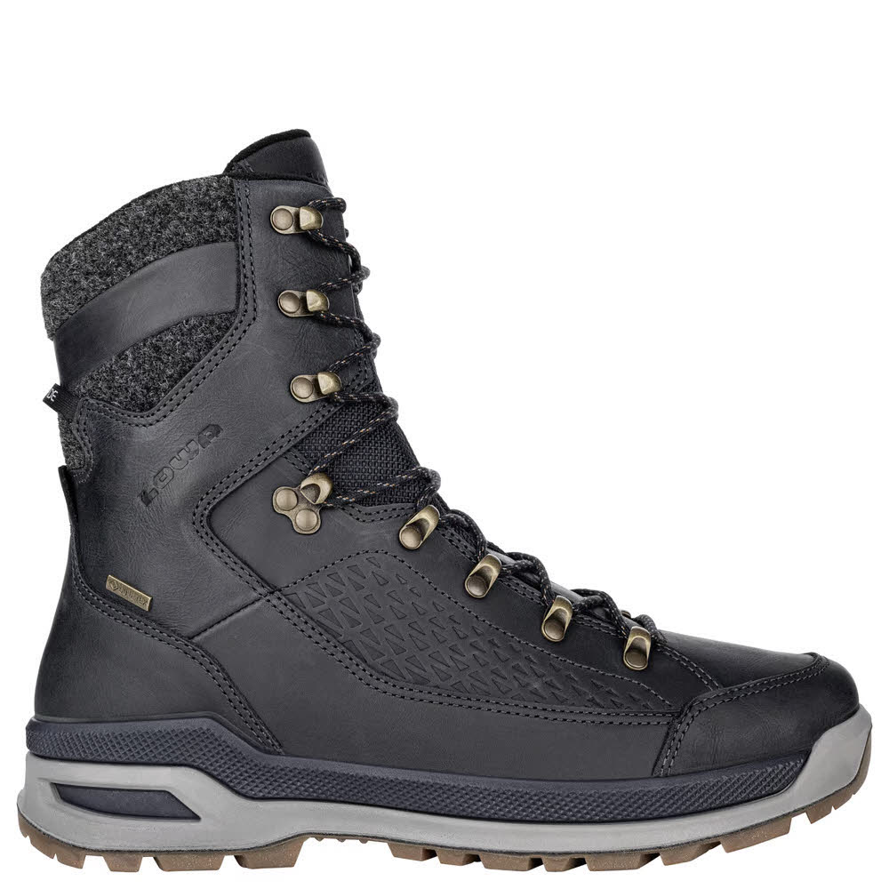 Lowa RENEGADE EVO ICE GTX Winterschuhe Winterstiefel Herren dunkelgrau