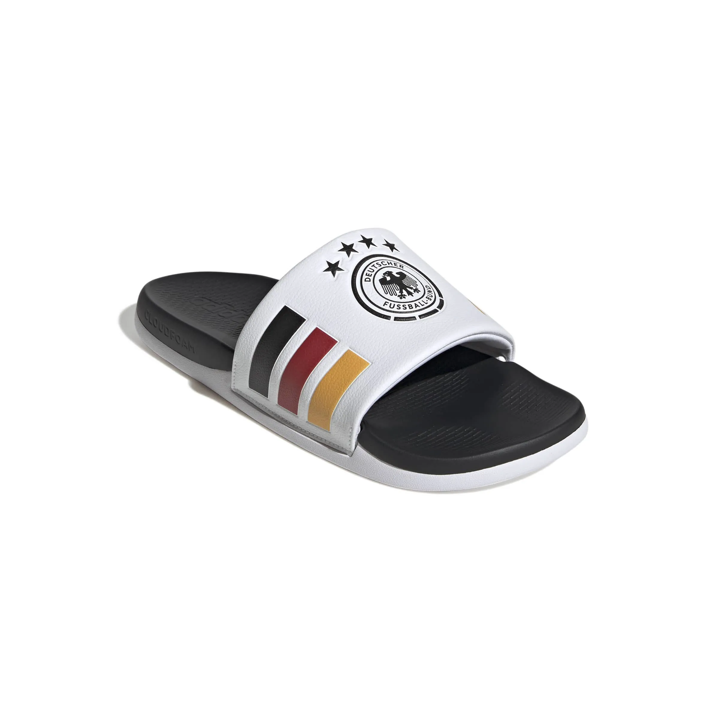 adidas ADILETTE CMFT DFB Unisex Badelatschen Nationalmannschaft weiß/schwarz/rot/gold