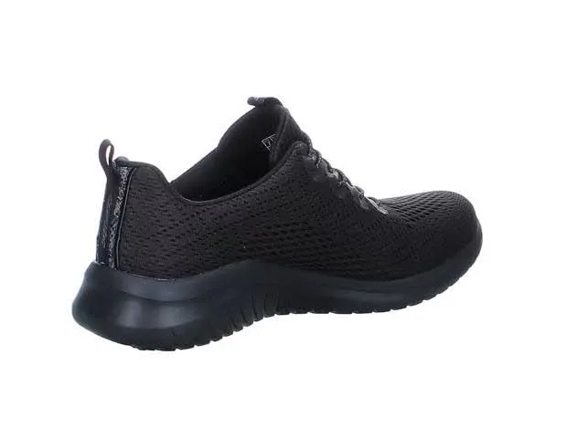 Skechers ULTRA FLEX 2.0 Damen Sneaker Sportschuh Schnürschuh schwarz