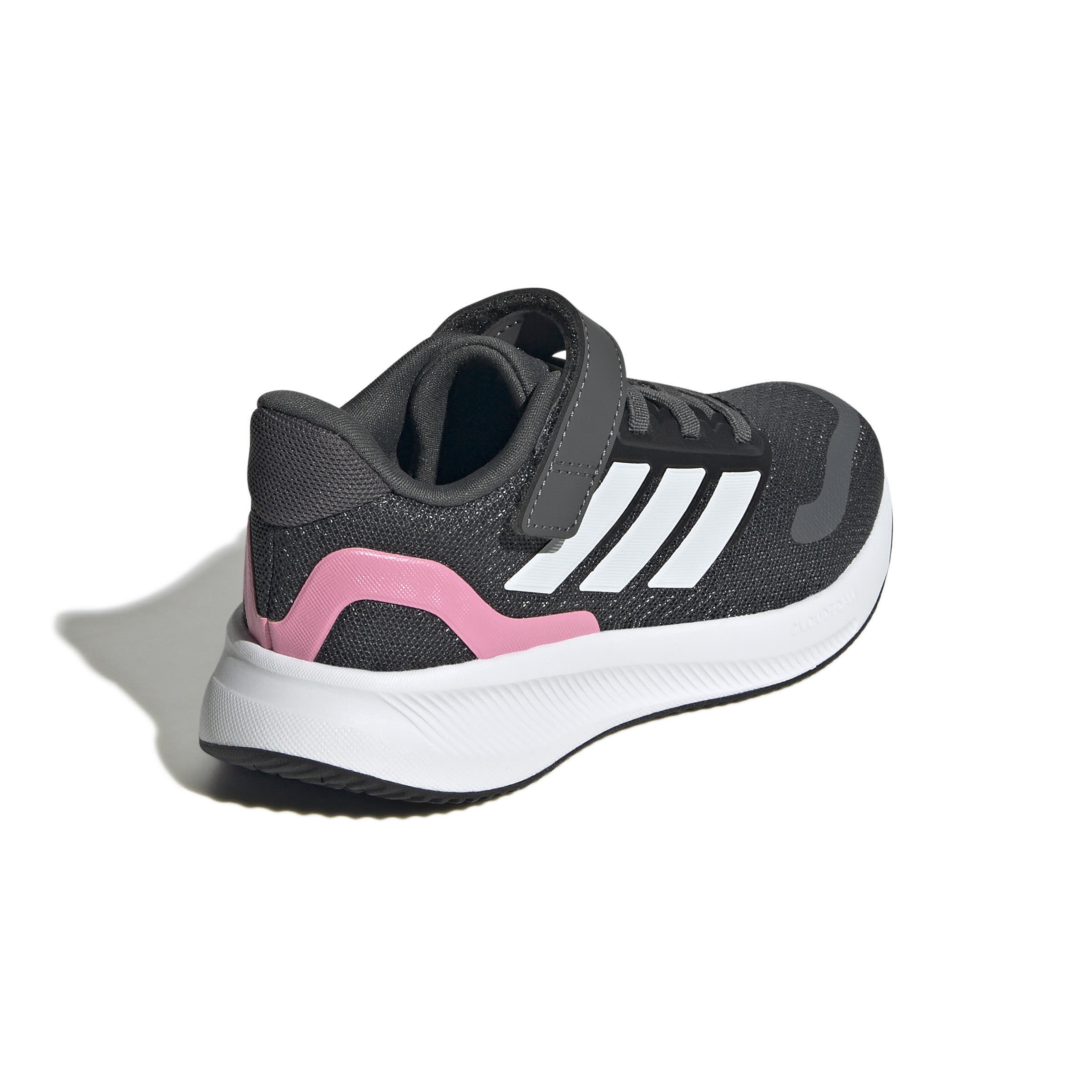 adidas RUNFALCON 5 EL C Mädchen Outdoorschuhe Sportschuhe dunkelgrau