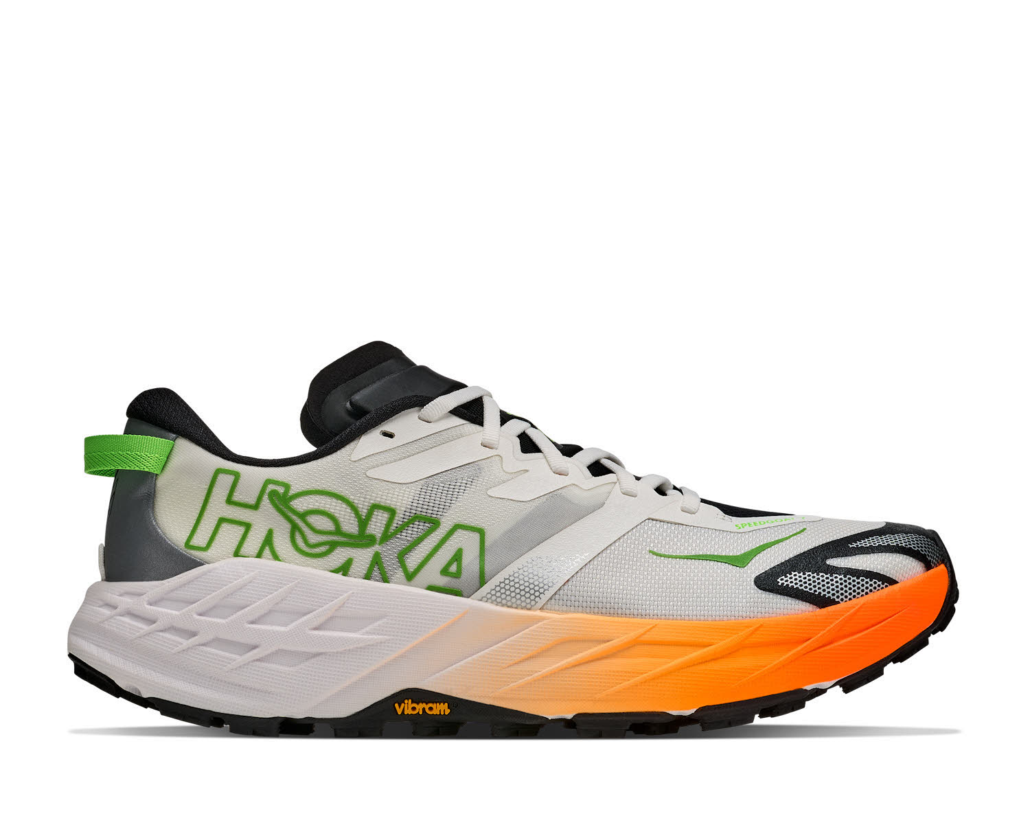 Hoka Speedgoat 7 Herren Trailrunningschuhe Laufschuhe grau/orange