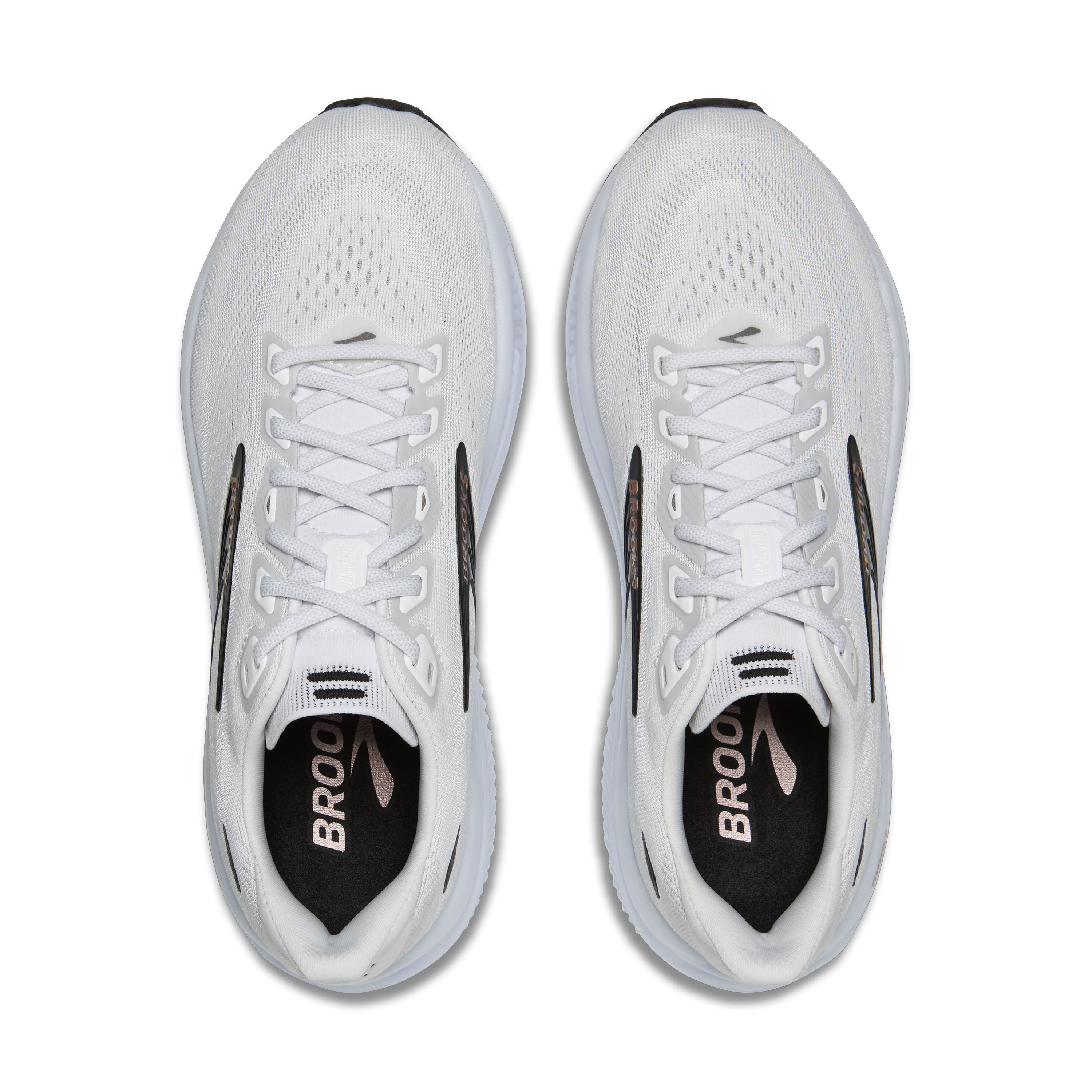 Brooks Ghost 18 Damen Laufschuhe Joggingschuhe white/black/rose gold