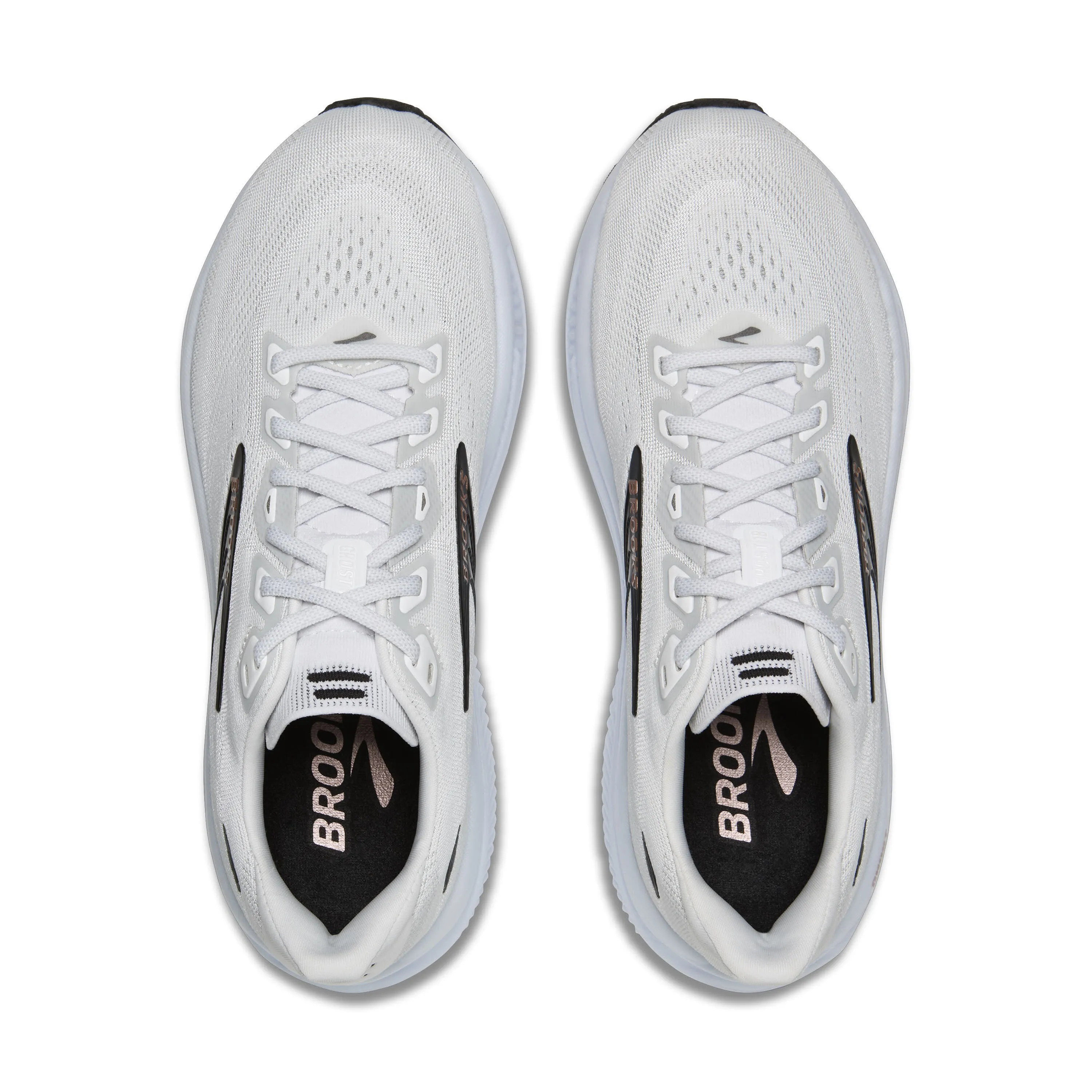 Brooks Ghost 18 Damen Laufschuhe Joggingschuhe white/black/rose gold