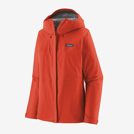 Patagonia Women's Torrentshell 3L Rain Jacket Regenjacke Kapuzenjacke Damen rot
