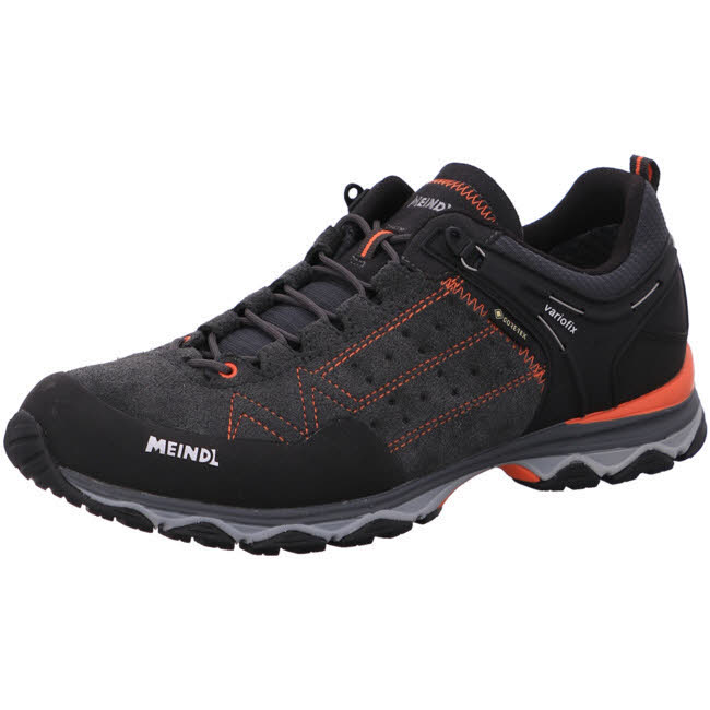 Meindl Ontario Trekkingschuhe Low Freizeitschuhe Outdoor Herren schwarz NEU