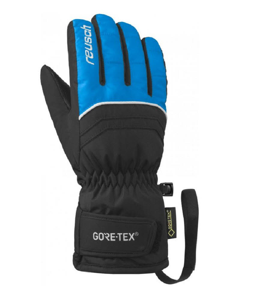 Reusch JU HS TOMMY GTX Jungen Skihandschuhe Finger warm wetterfest blau