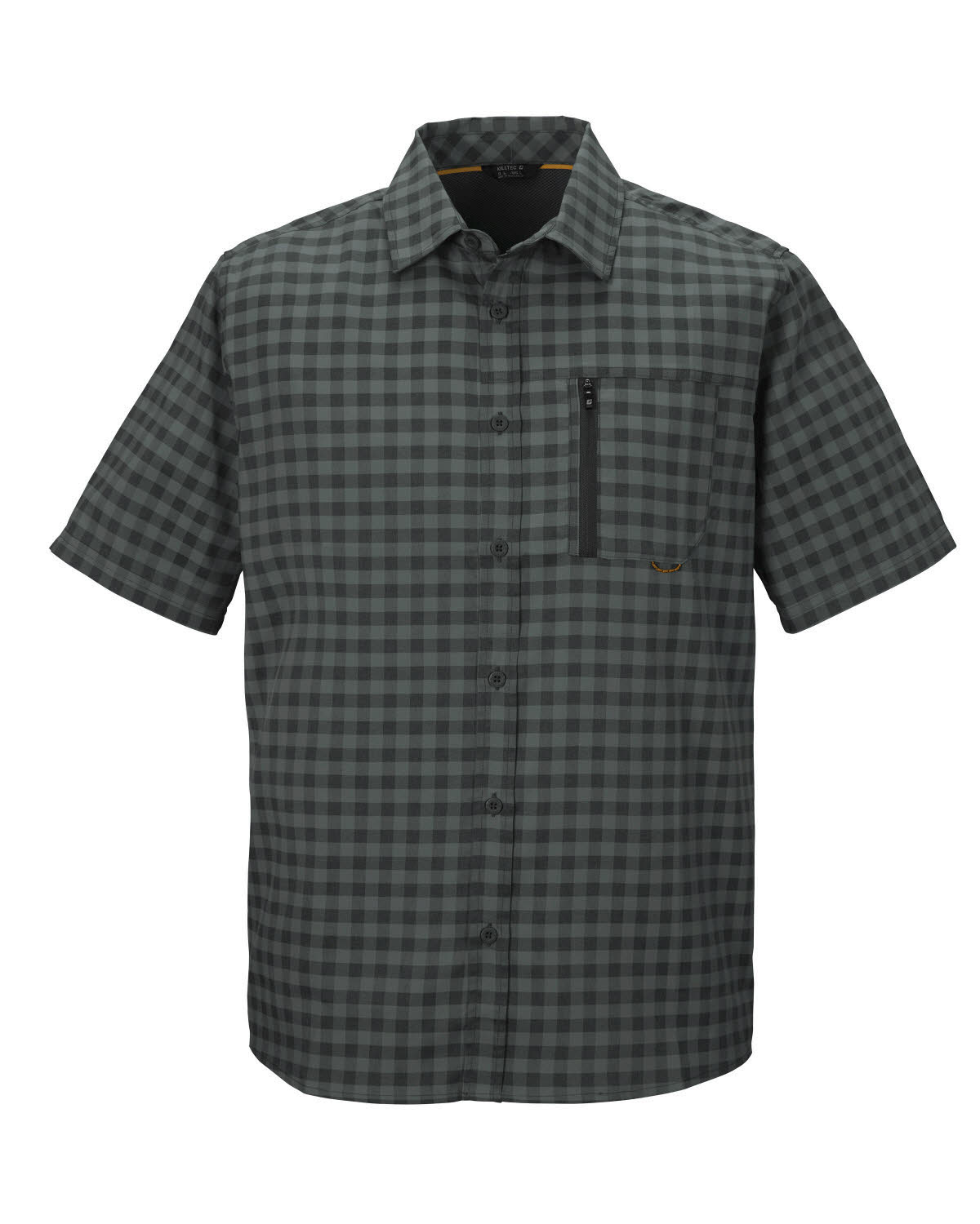 Killtec KOS 44 MN WVN SHRT Hemd Kurzarm Herren dunkelgrün