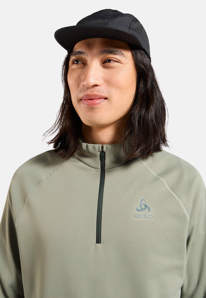 Odlo MIDLAYER BESSO Herren Skirolli Funktionsshirt shadow
