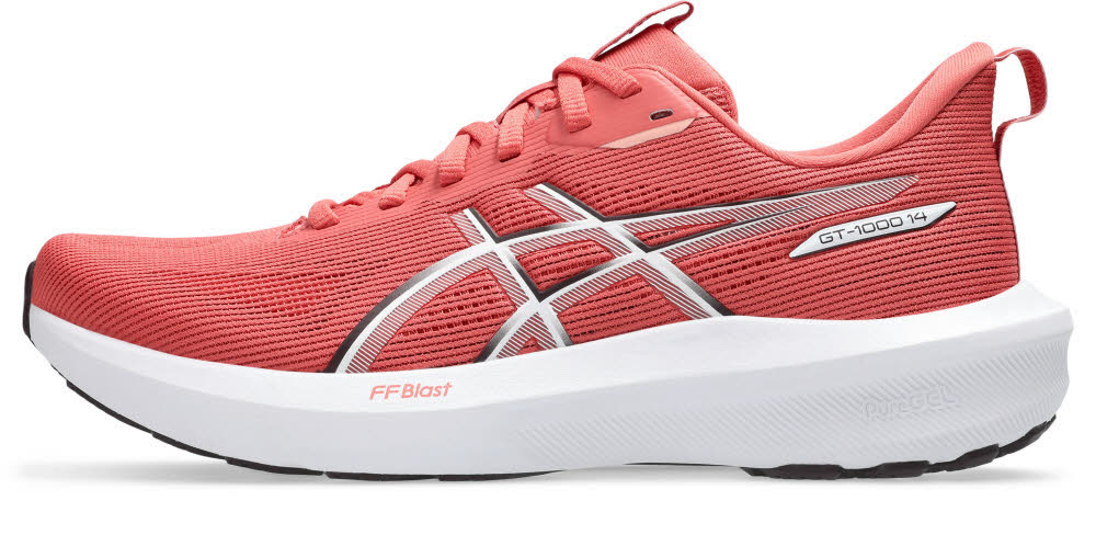 Asics GT-1000 14 Damen Laufschuhe Joggingschuhe dark pink clay/dark currant
