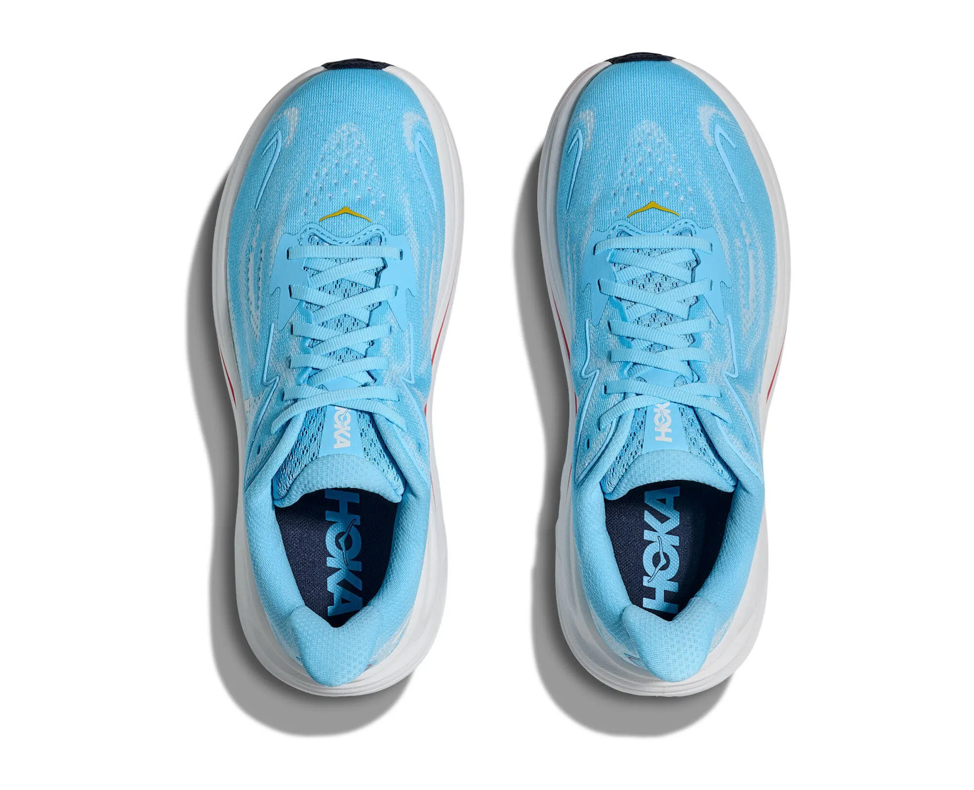 Hoka Clifton 10 Damen Laufschuhe Joggingschuhe blau/weiß