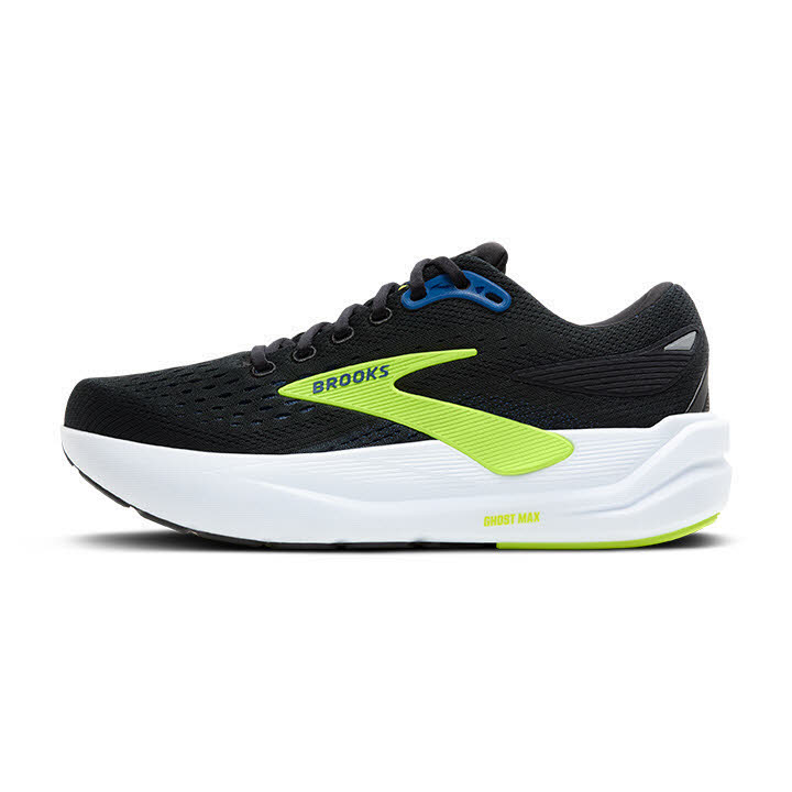 Brooks Ghost Max 3 Herren Laufschuhe Joggingschuhe black/navy/acid lime