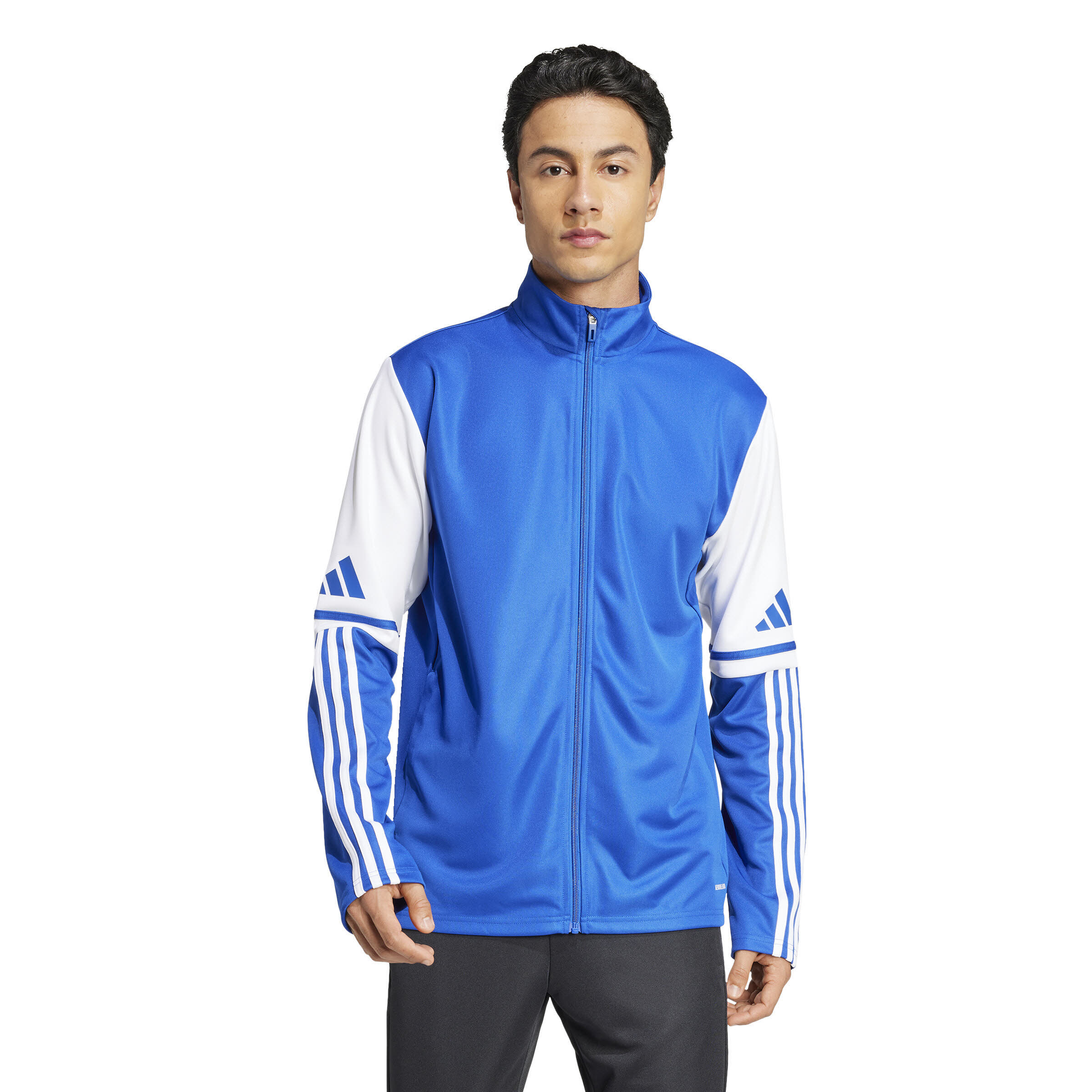 adidas Squadra 25 Trainingsjacke Sportjacke Herren blau weiß
