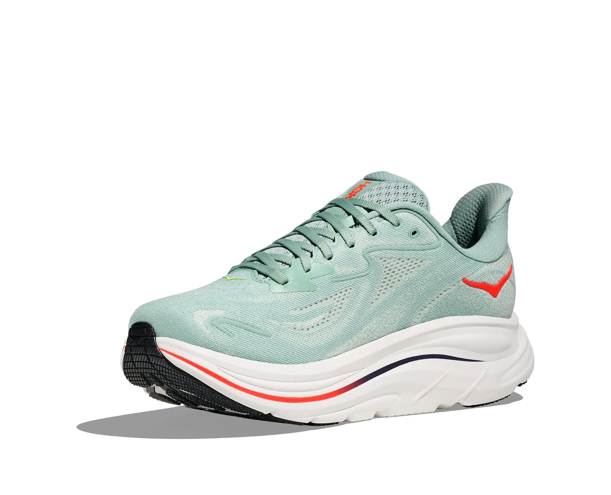 Hoka Clifton 10 Herren Laufschuhe Joggingschuhe türkis/weiß