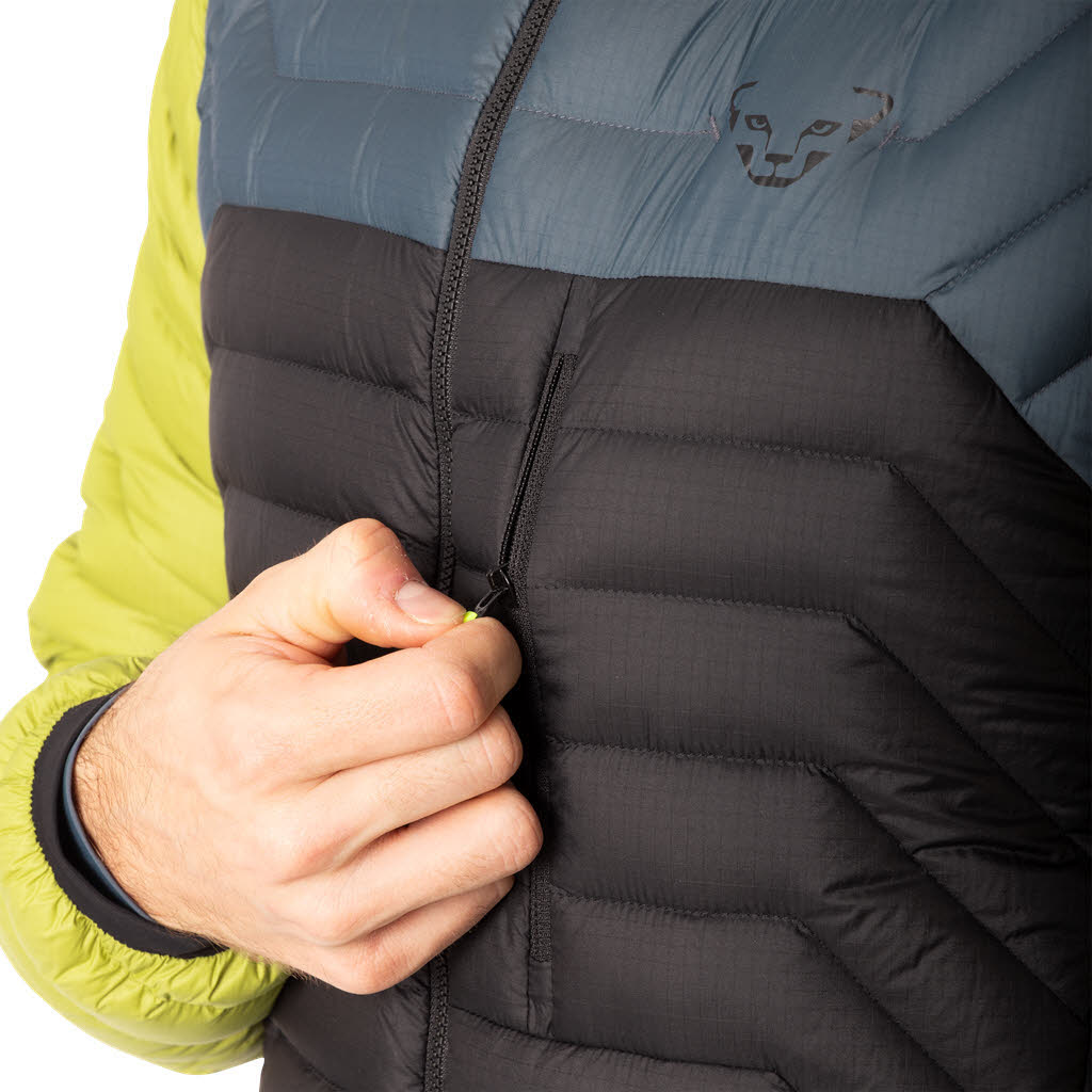 Dynafit RADICAL RDS DWN HOOD JKT Herren Daunenjacke Wanderjacke gelb
