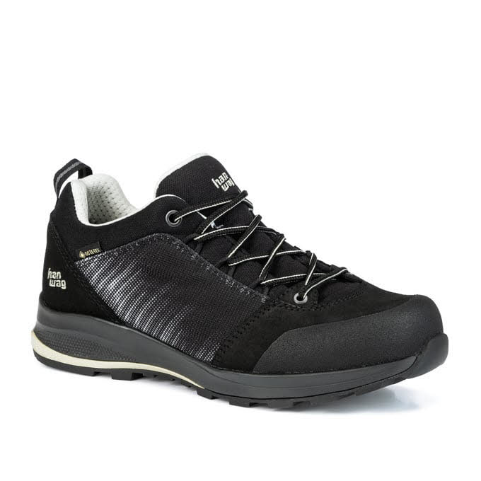 Hanwag Klarsby Low Bunion Lady GTX Trekkingschuhe Wanderschuhe Damen schwarz blau