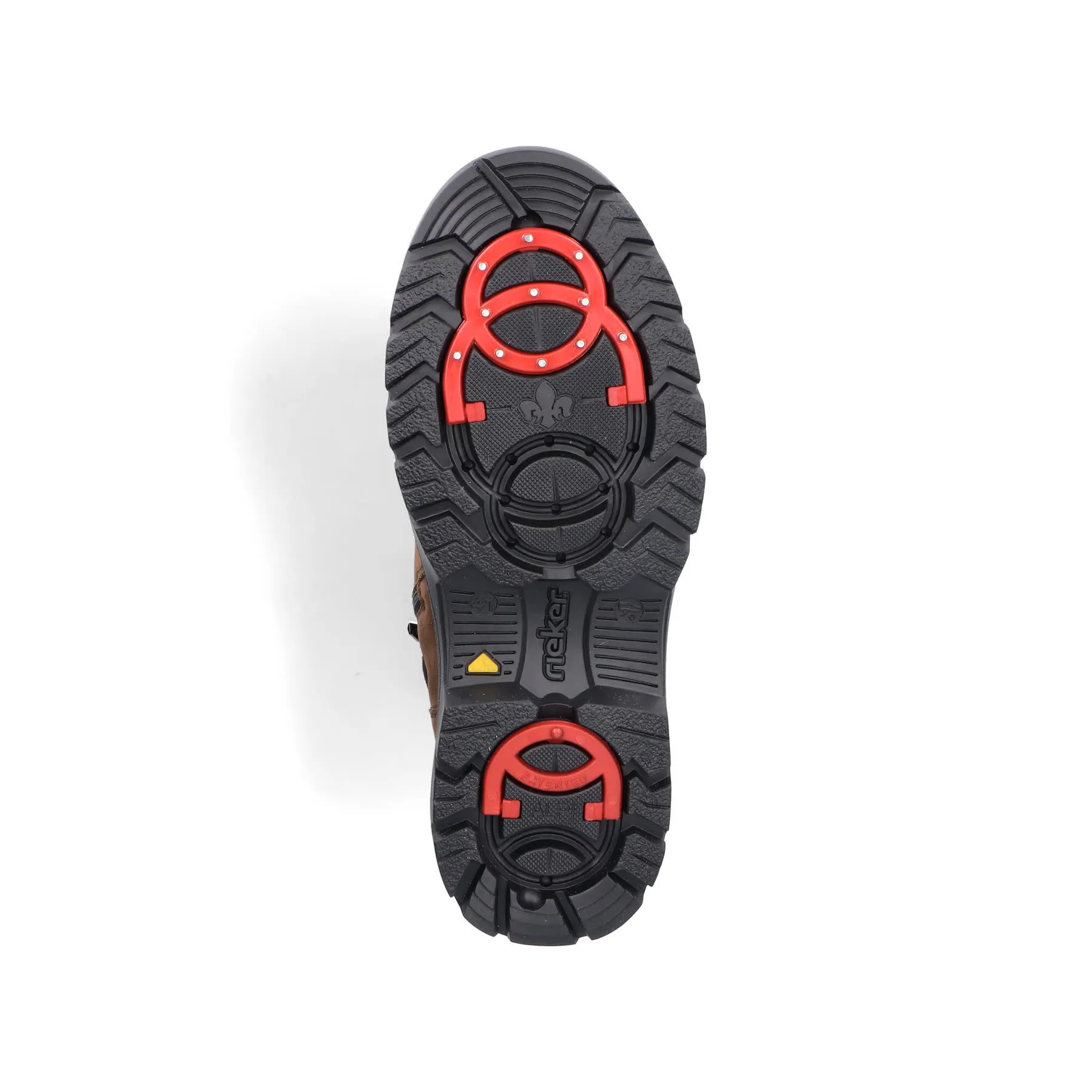 Rieker Herren Schnürstiefel braun