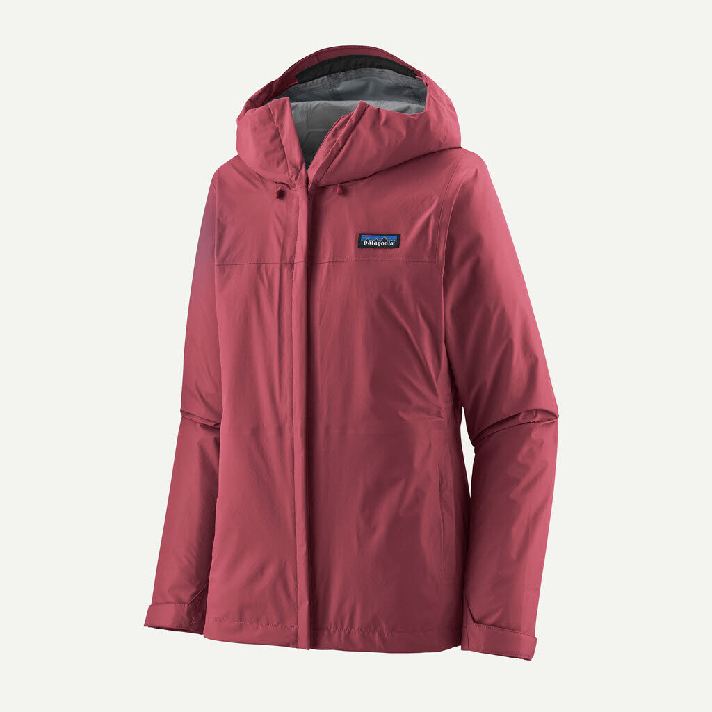 Patagonia Torrentshell 3L Rain Jacket Regenjacke Damen hellrot
