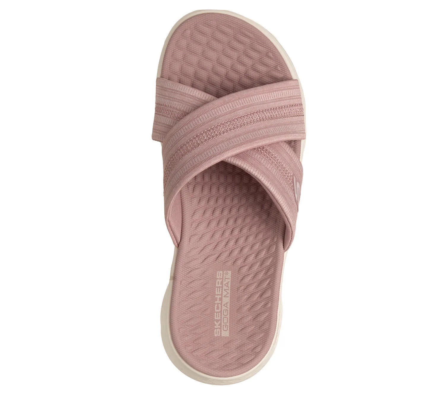 Skechers GO WALK FLEX SANDAL - IMPRESSED Damen Sandalen pink