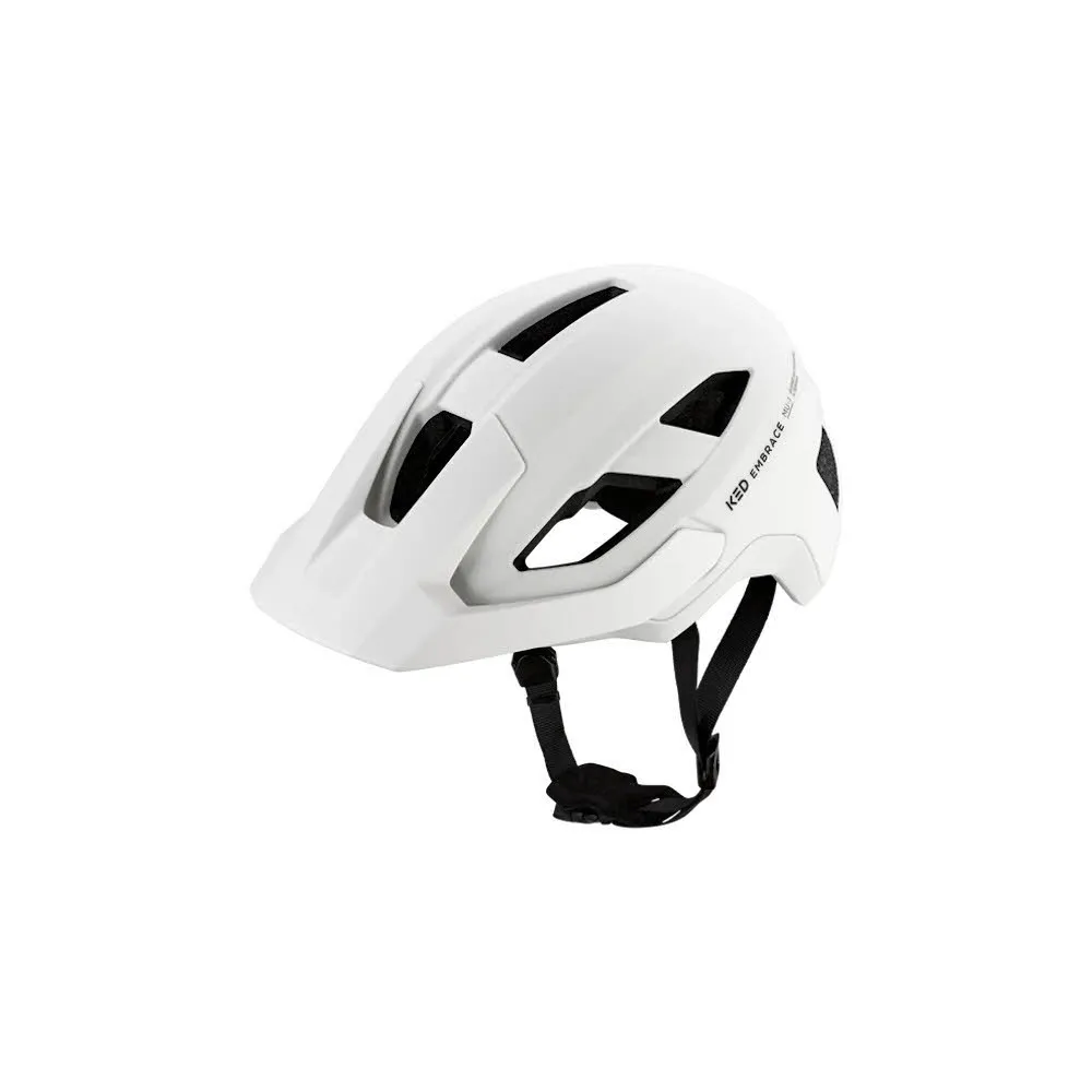 KED Embrace MU-1 Unisex Fahrradhelm white matt