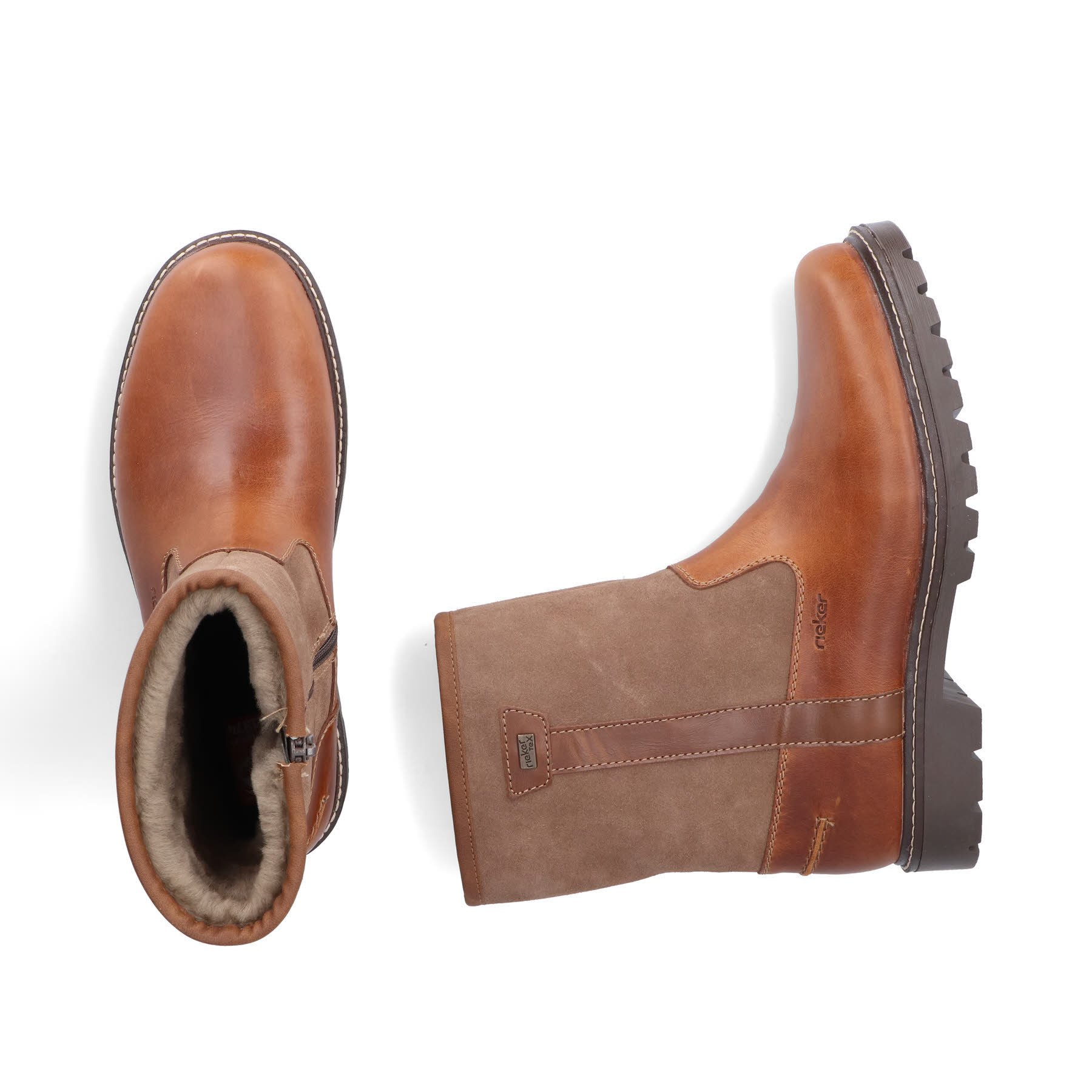 Rieker Herren Kurzstiefel braun