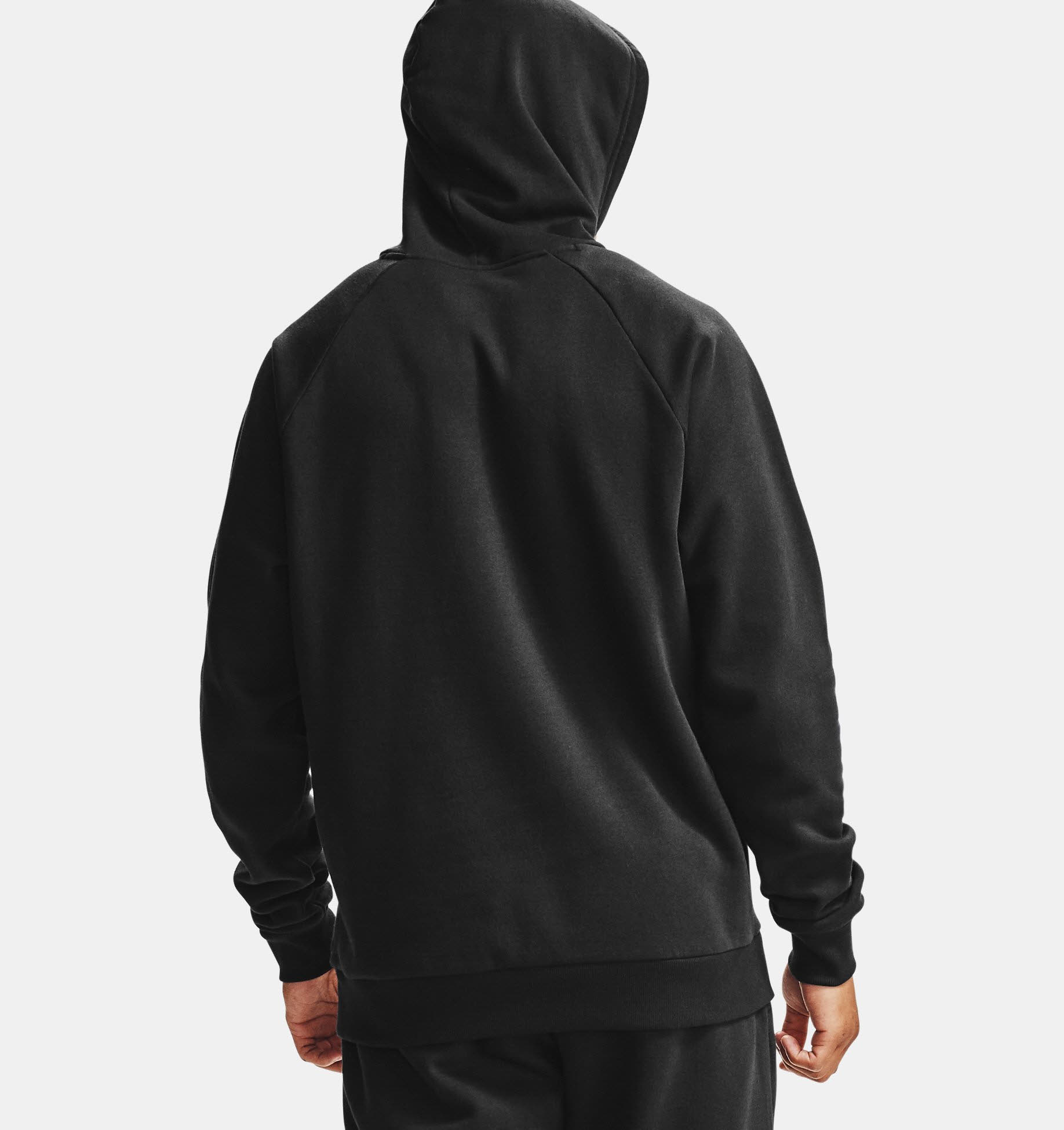 Under Armour UA Rival Fleece Herren Training Sport Hoodie Kapuzenpullover schwarz NEU