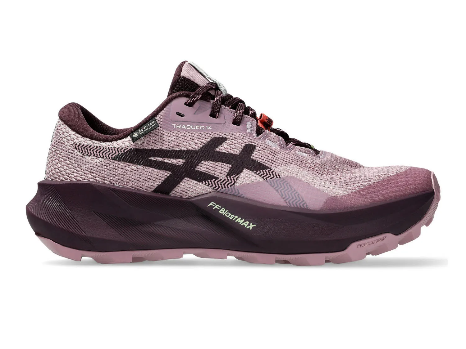 Asics TRABUCO 14 GTX Damen Trailrunningschuhe Laufschuhe lila/rosa