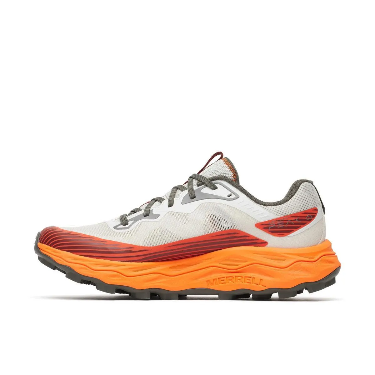 Merrell AGILITY PEAK 6 Herren Laufschuhe Trailrunningschuhe weiß/rot/orange