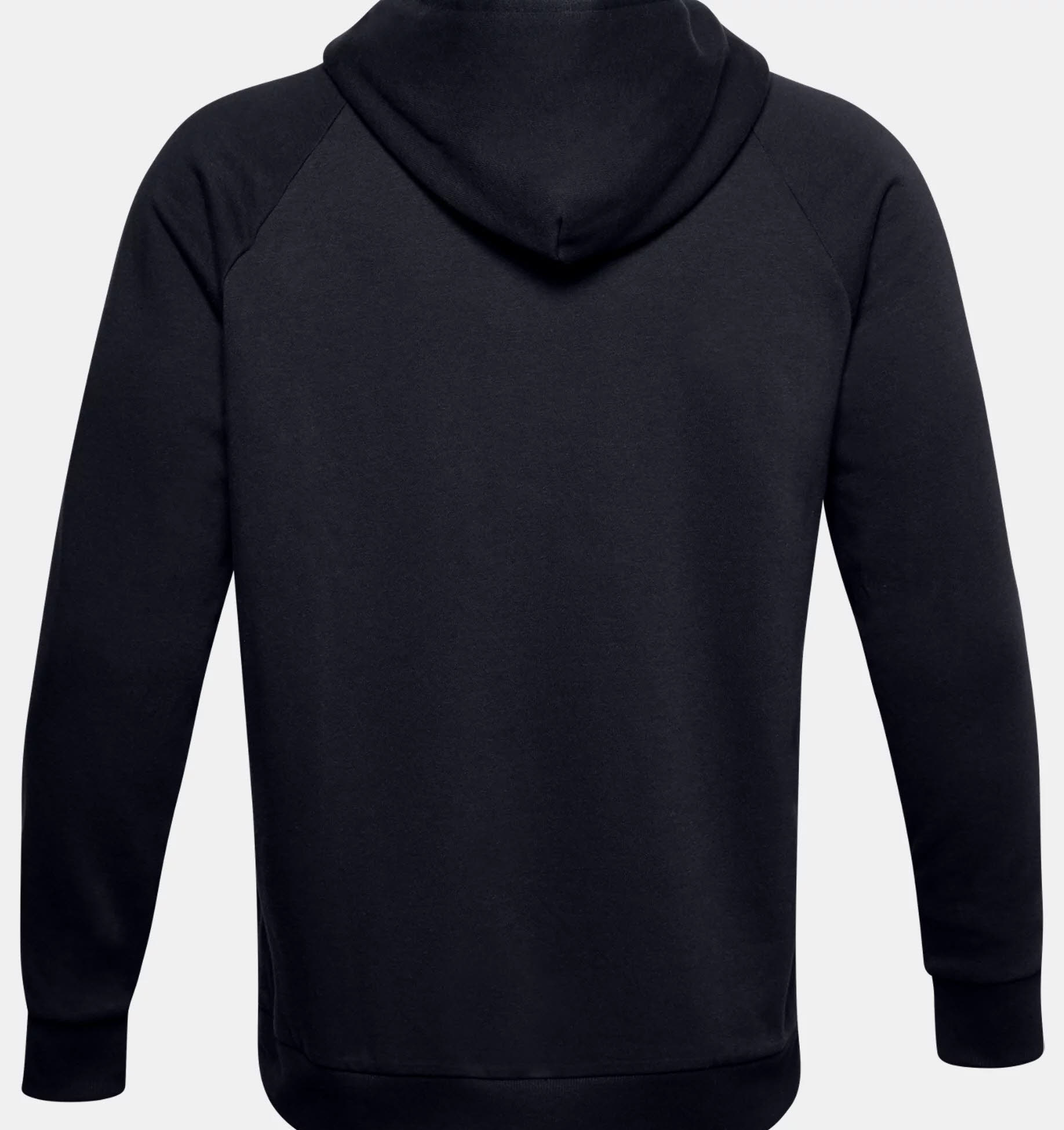 Under Armour UA Rival Fleece Herren Training Sport Hoodie Kapuzenpullover schwarz NEU