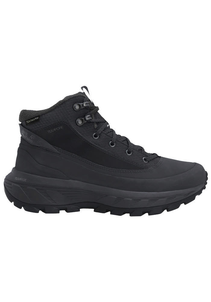 JACK WOLFSKIN WILD QUEST TEXAPORE MID W Winterstiefel Damen schwarz