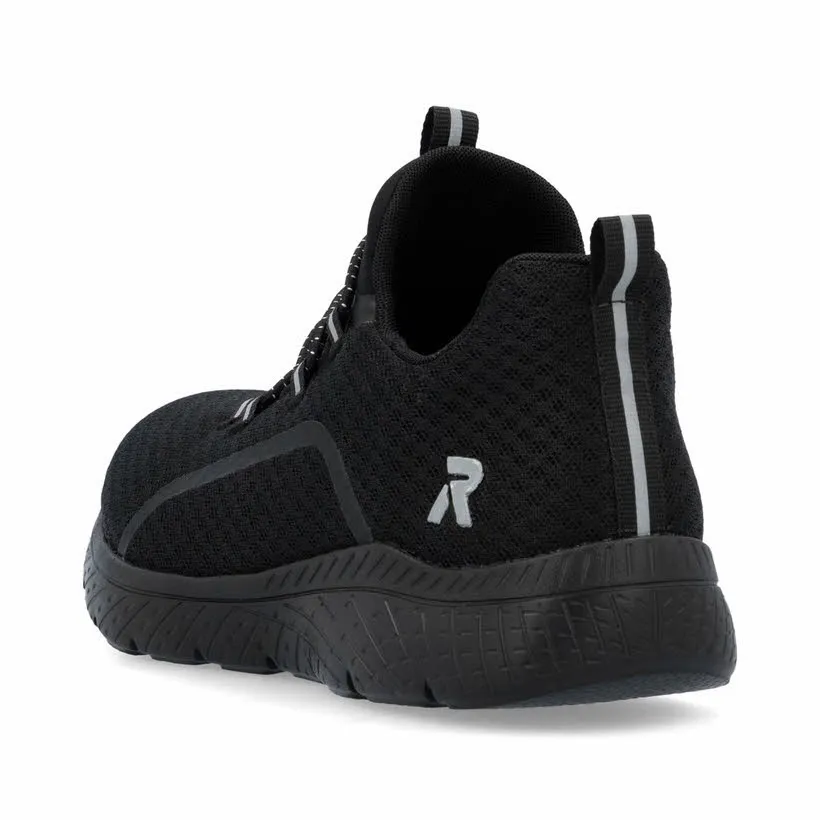 Rieker Damen Sneaker Low schwarz
