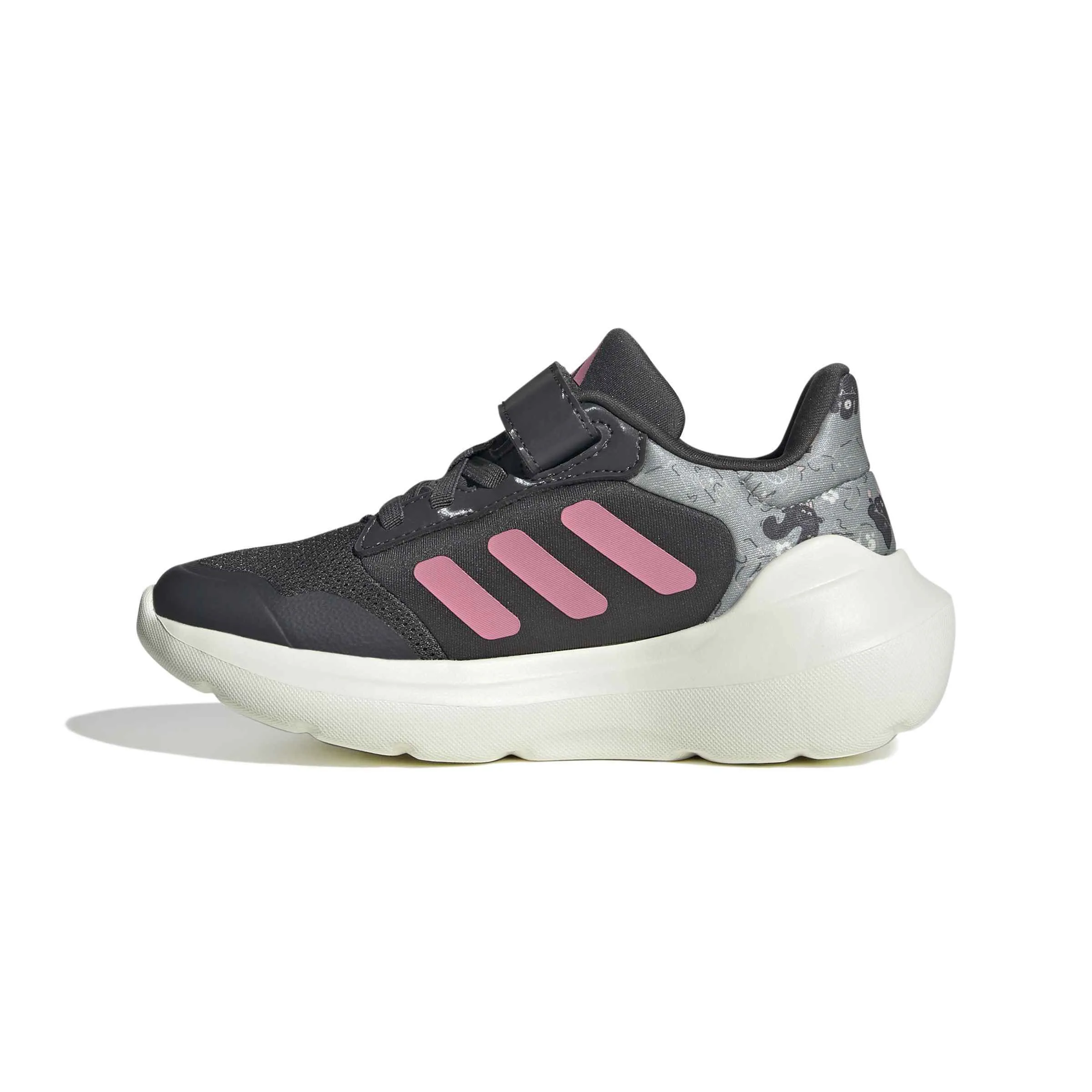 adidas Tensaur Run 3.0 EL Mädchen Sneaker Freizeitschuhe grau/weiß/pink