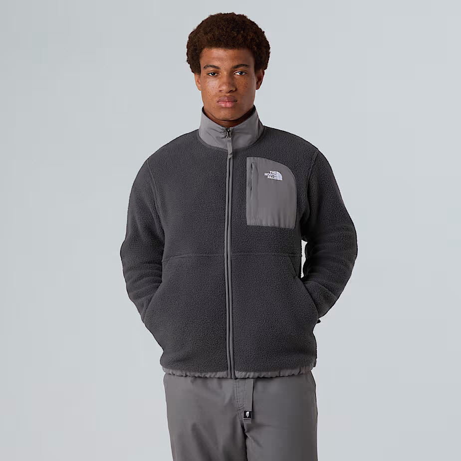 The North Face Yumiori Off-Peak Herren Fleecejacke Freizeitjacke grau Bild 3 The North Face Yumiori Off-Peak Herren Fleecejacke Freizeitjacke grau