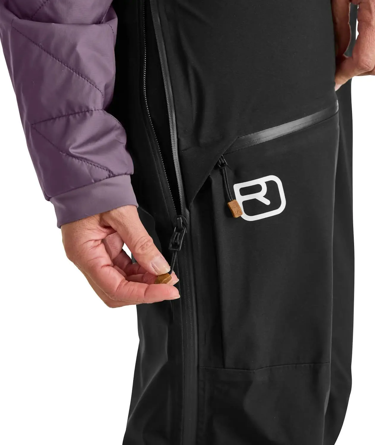 Ortovox 3L ORTLER PANTS W Damen Hardshellhose Tourenhose black raven