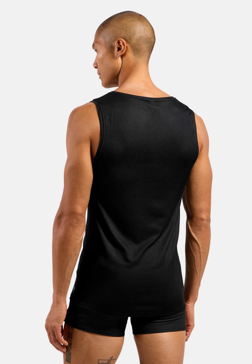 Odlo Active F-Dry Light Base Layer Tank Herren Unterhemd Funktionsunterwäsche schwarz
