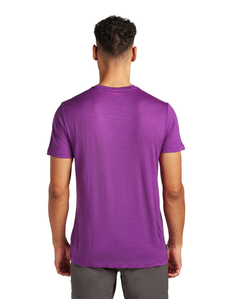 Icebreaker Merino 150 Tech Lite T-Shirt Rising Light Herren lila