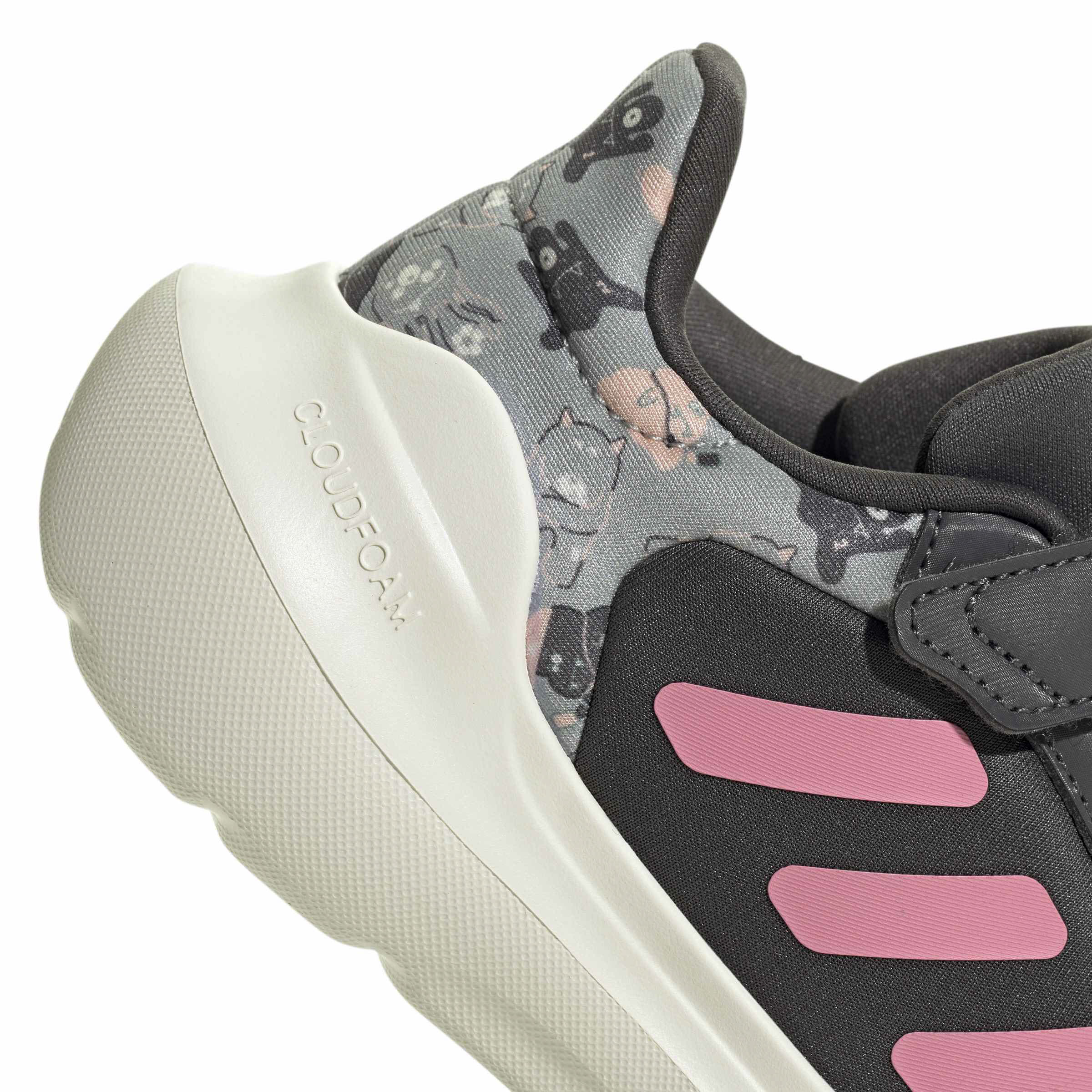 adidas Tensaur Run 3.0 EL Mädchen Sneaker Freizeitschuhe grau/weiß/pink