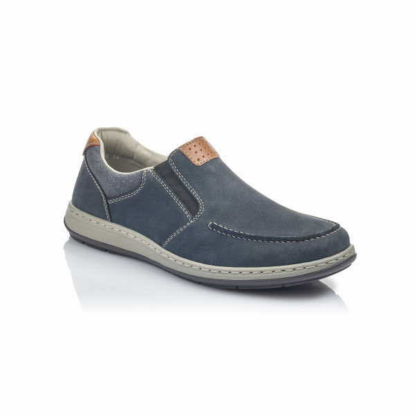 Rieker Slipper Herren Turnschuhe Halbschuhe Sneaker modisch elegant dunkelblau NEU
