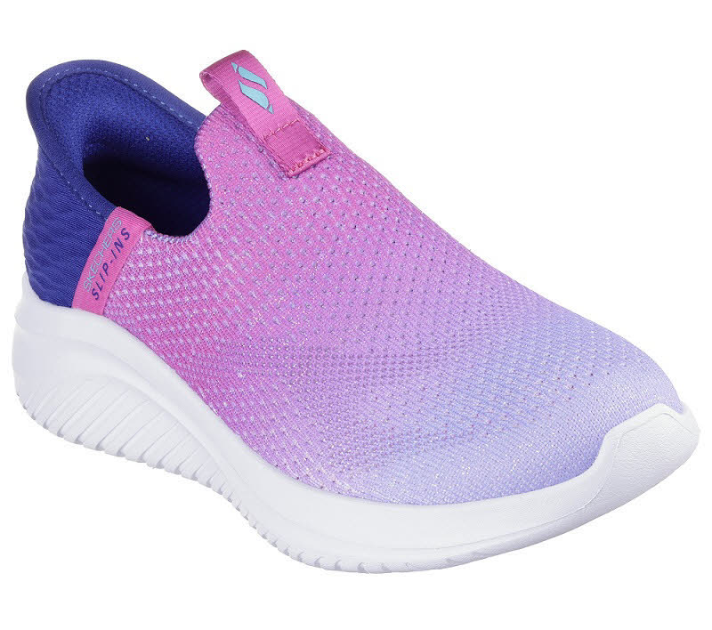 Skechers Slip-ins: Ultra Flex 3.0 - Color Boost Mädchen Sneaker Low sportlich pink/blau
