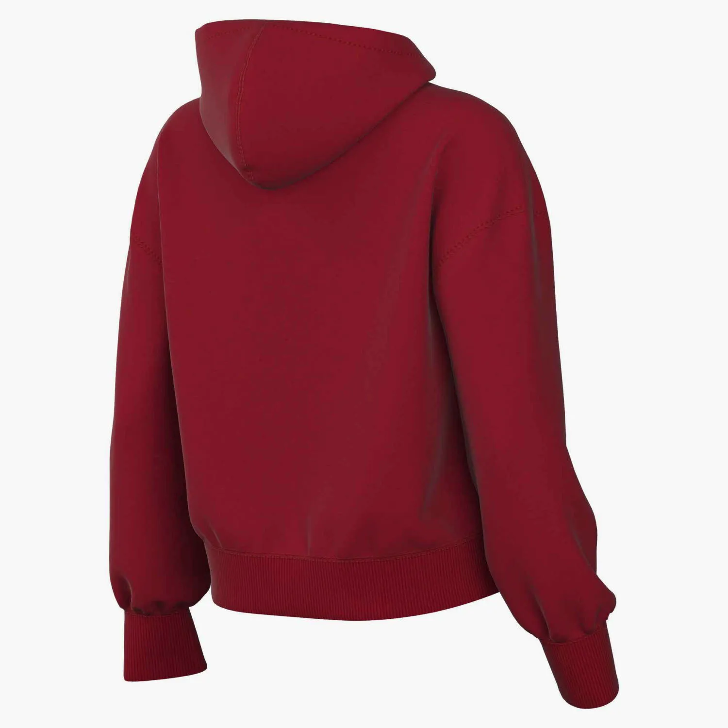 Nike W J JUMPMAN FLC PO 2 Damen Hoodie Kapuzenpullover rot