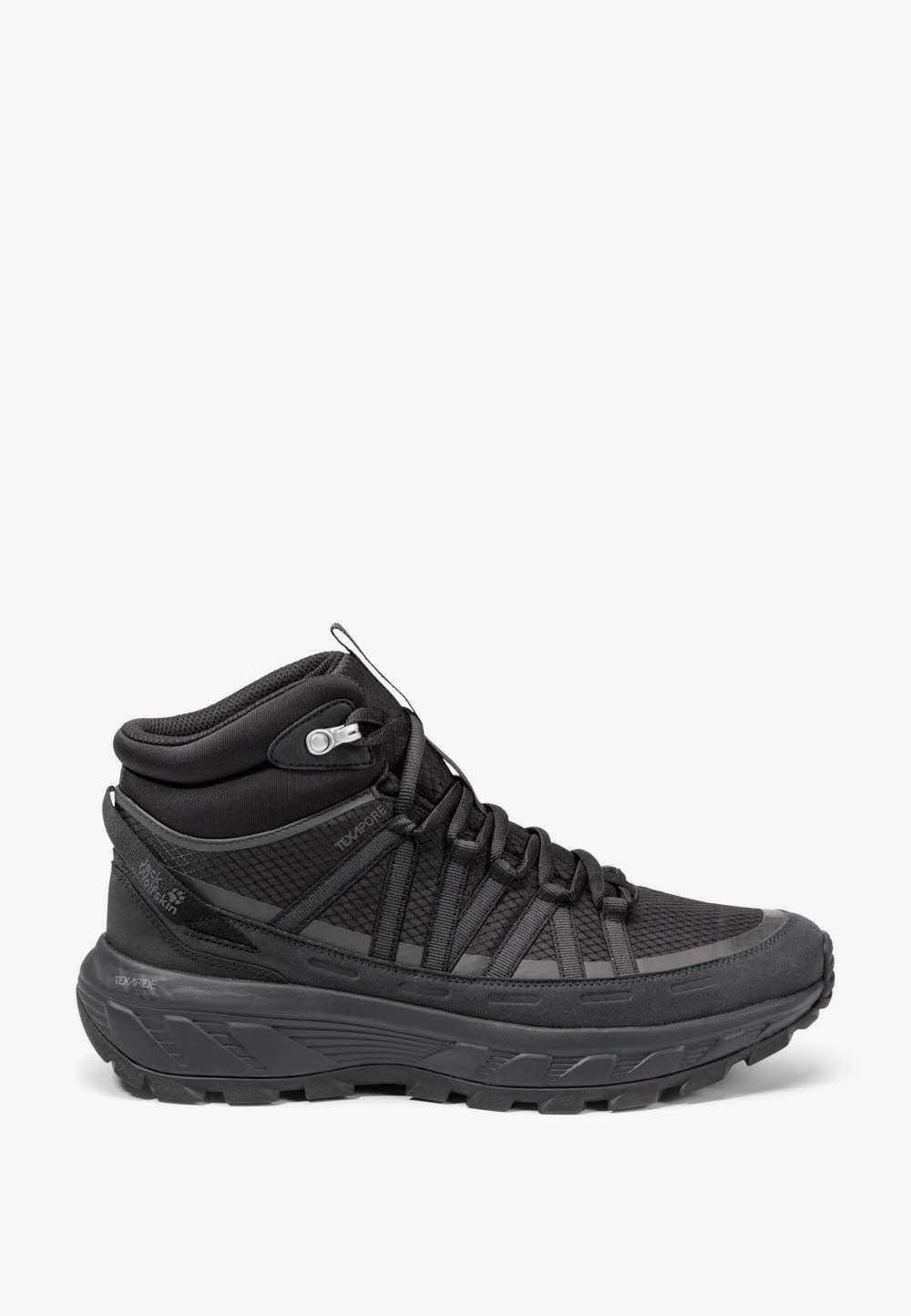 Jack Wolfskin Wild Hike Texapore Mid M Herren Wanderschuhe Trekkingschuhe wasserdicht schwarz