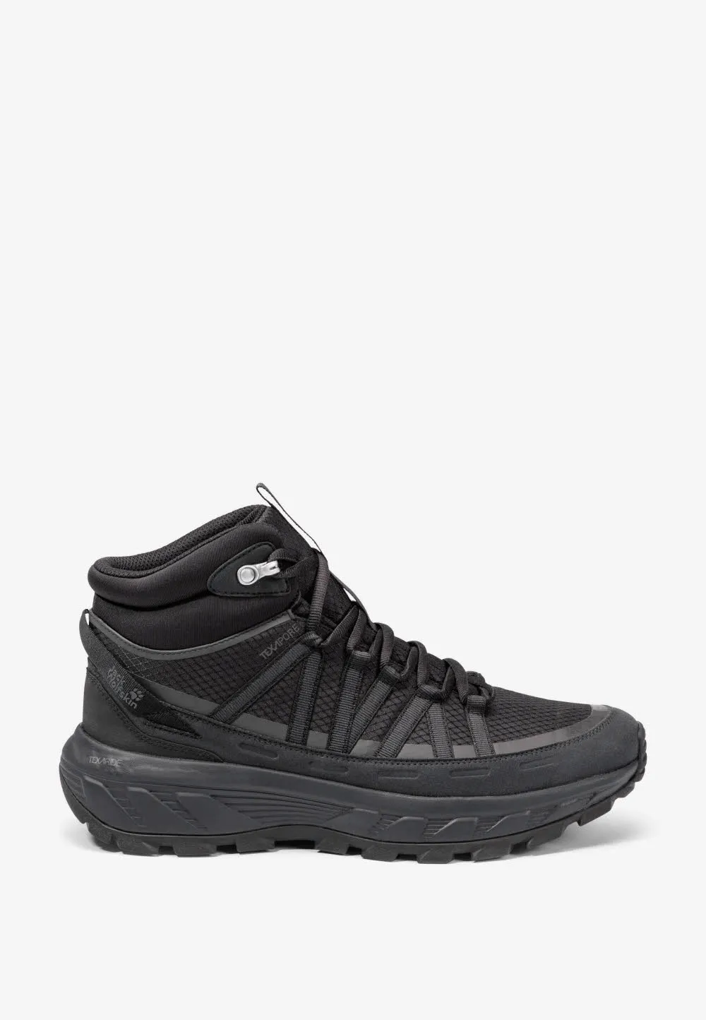 Jack Wolfskin Wild Hike Texapore Mid M Herren Wanderschuhe Trekkingschuhe wasserdicht schwarz