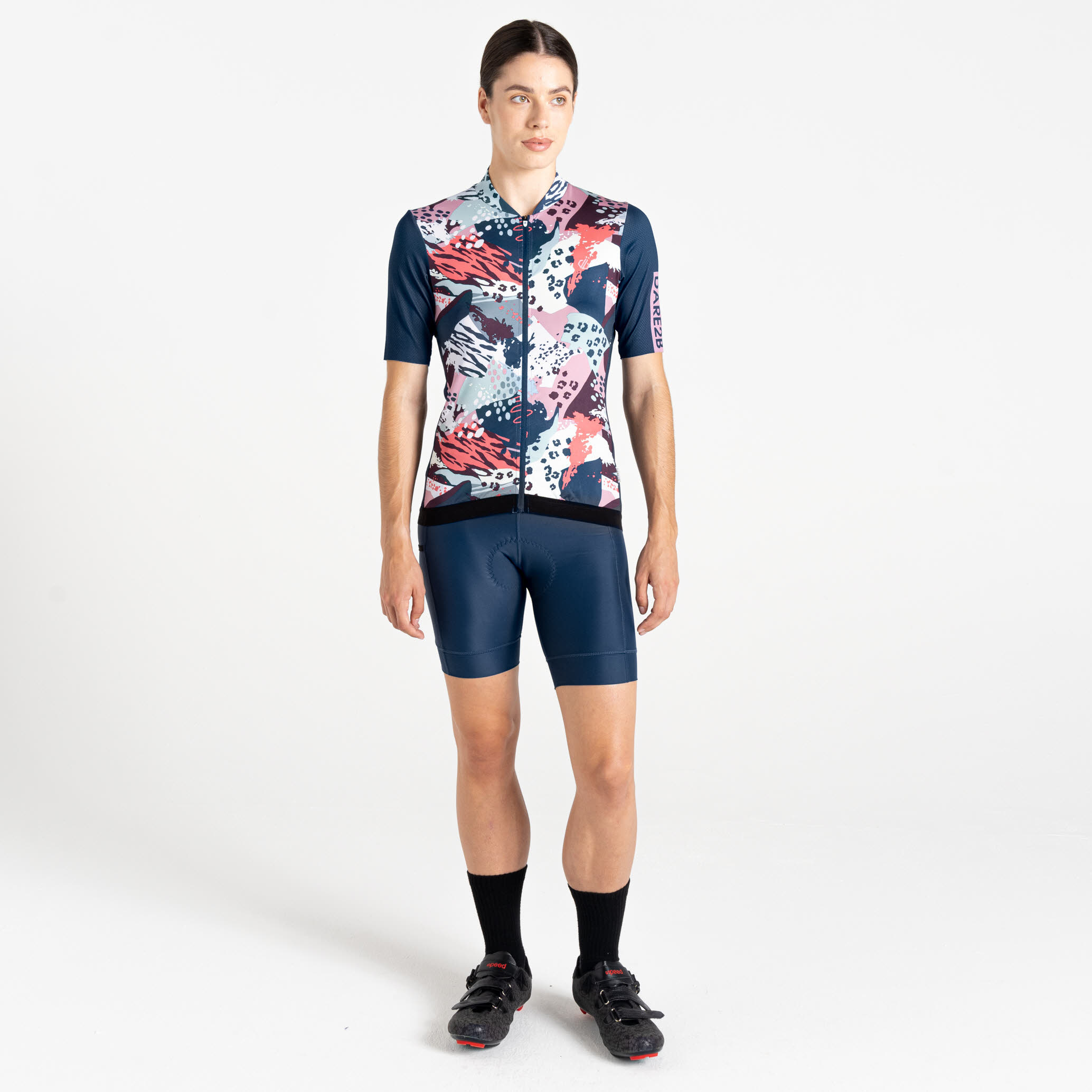 DARE 2B AEP Stimulus III Fahrrad-Trikot Damen dunkelblau